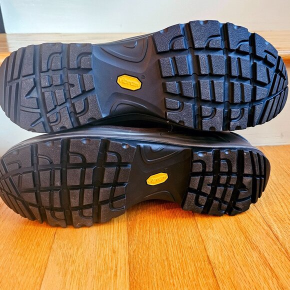 L.L.Bean Mens Gore-Tex Brown Suede Hiking Boots Gore-Tex VIbram Made ITALY 12 W - Picture 2 of 7